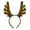Rudolph Christmas Holiday Antlers Reindeer Headband for xmas Costume With Jingle Bells
